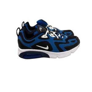 Nike Shoes Air Max 200 Royal Blue Black Sneakers Size Youth 5
